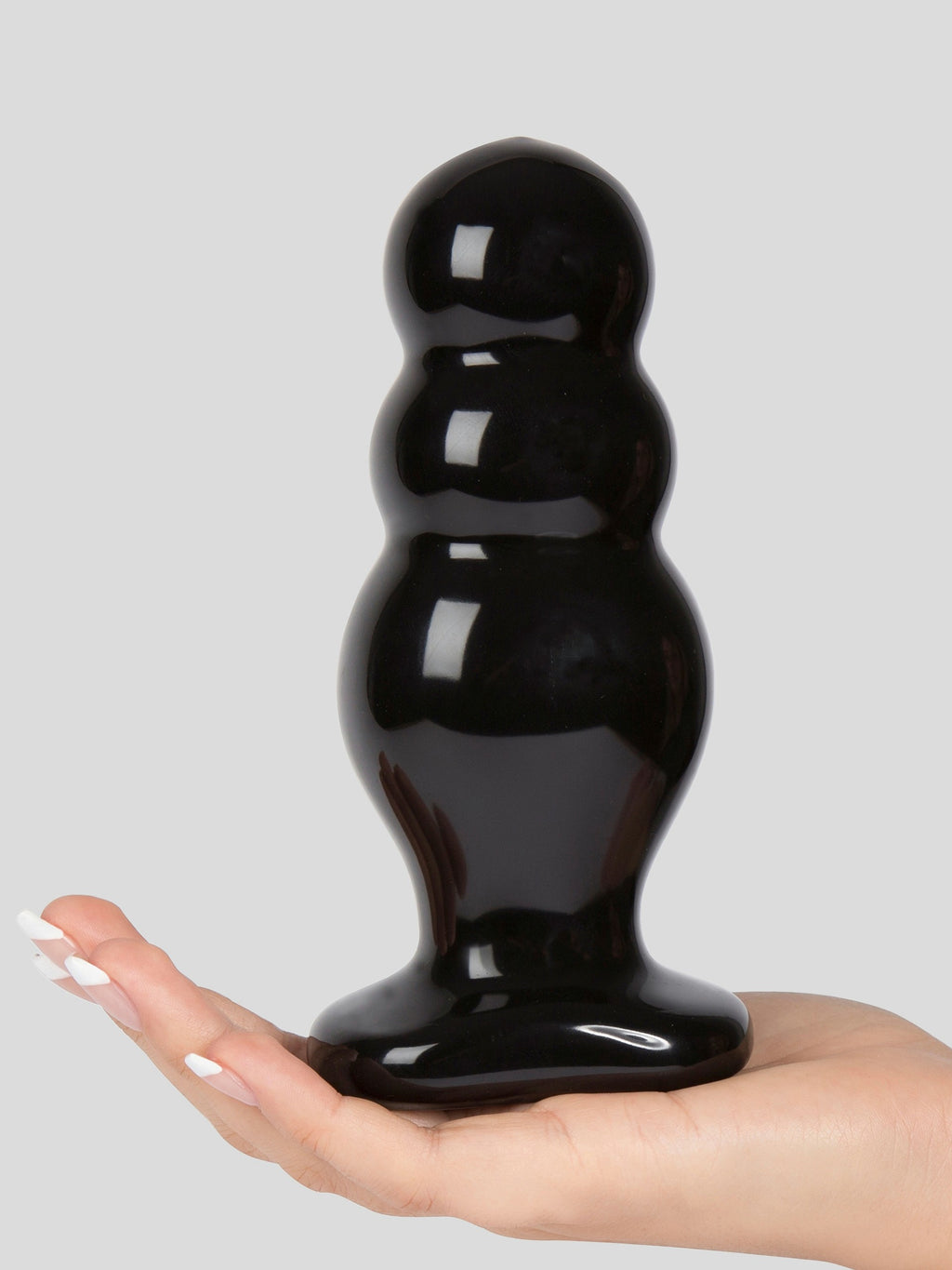 Doc Johnson TitanMen Master Tool No.4 Butt Plug 6 Inch, Black