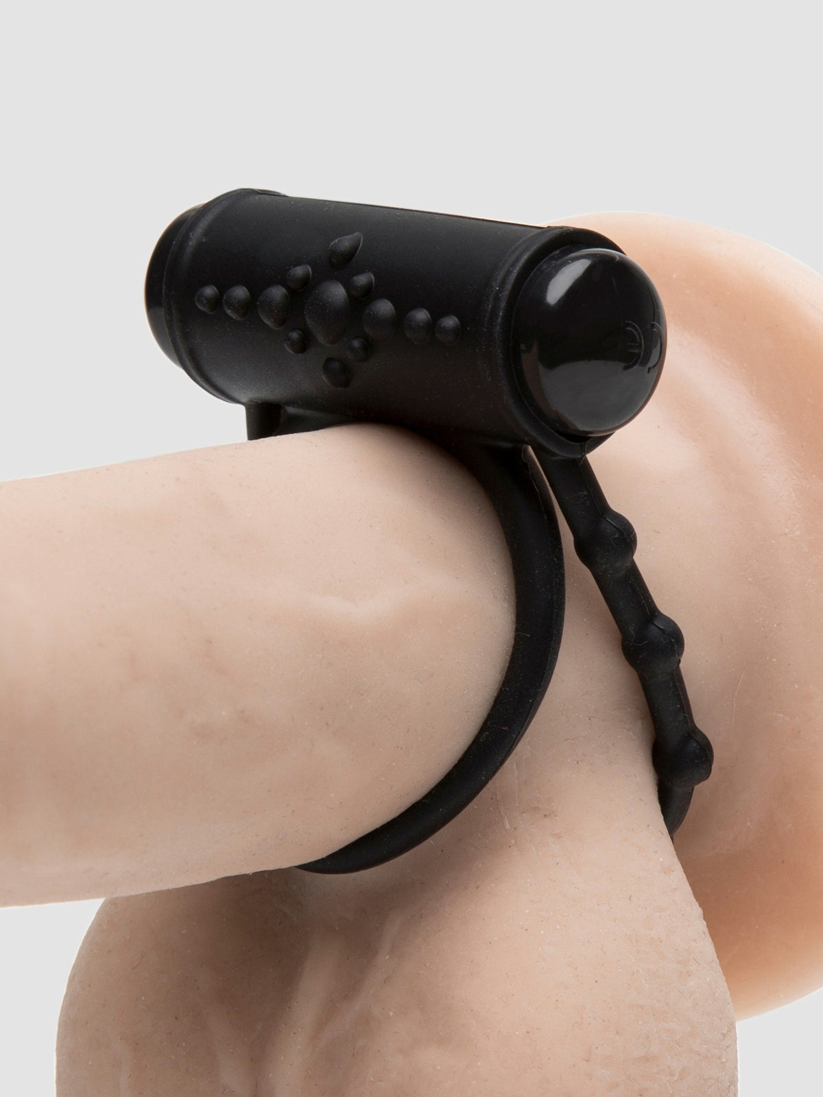 Tracey Cox Supersex Rechargeable Vibrating Love Ring, Black