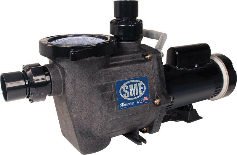 waterway smf in-ground swimming pool single speed pump - (choose hp)