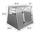 Cool Runners Pro Series Secure Aluminum Dog / Pet Travel / Car Crate Medium (25.5H x 25.5L x 31.5W)