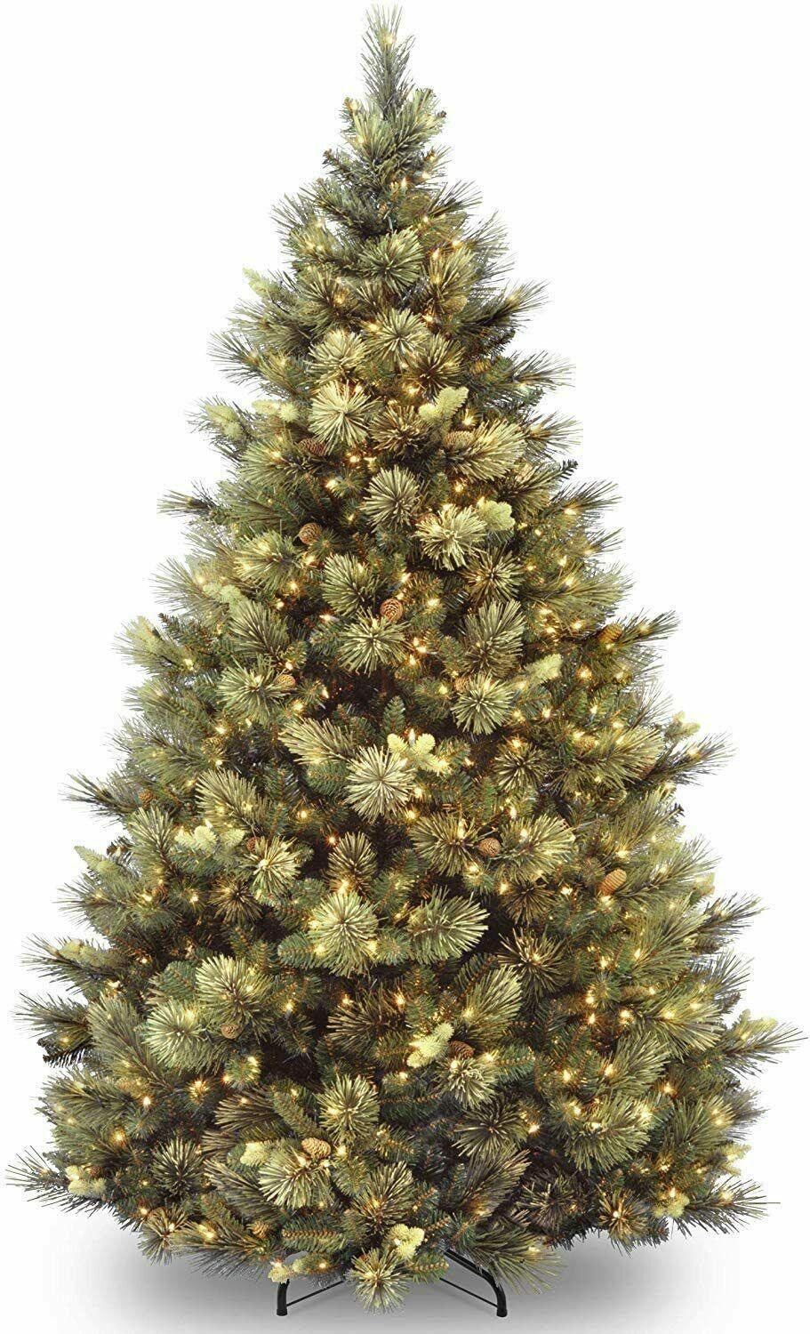 National Tree Company Pre-lit Artificial Christmas Tree | Includes Pre-strung Wh