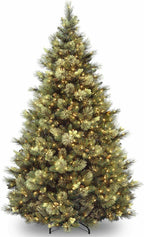 National Tree Company Pre-lit Artificial Christmas Tree | Includes Pre-strung Wh