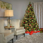 National Tree Company Pre-lit Artificial Christmas Tree | Includes Pre-strung Wh