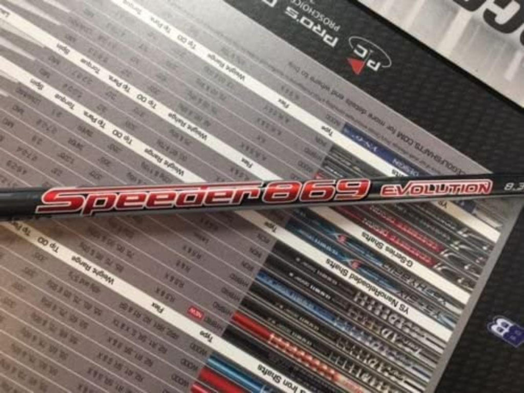 Fujikura Tour Issue Speeder 869 Evolution 8.3 Tour Spec Stiff Shaft for Taylormade M1/ M2/ M3/ M4/ M5/ M6 Drivers, Fujikura Speeder 869 Evolution.., By Brand Fujikura