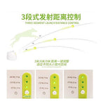 Arshily - Dog pet Toys Tennis Launcher Automatic Throwing Machine pet Ball Throw Device Section Emission with 3 Balls