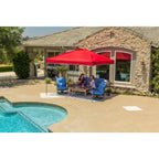 10 ft. x 10 ft. Red Instant Canopy Pop Up Tent
