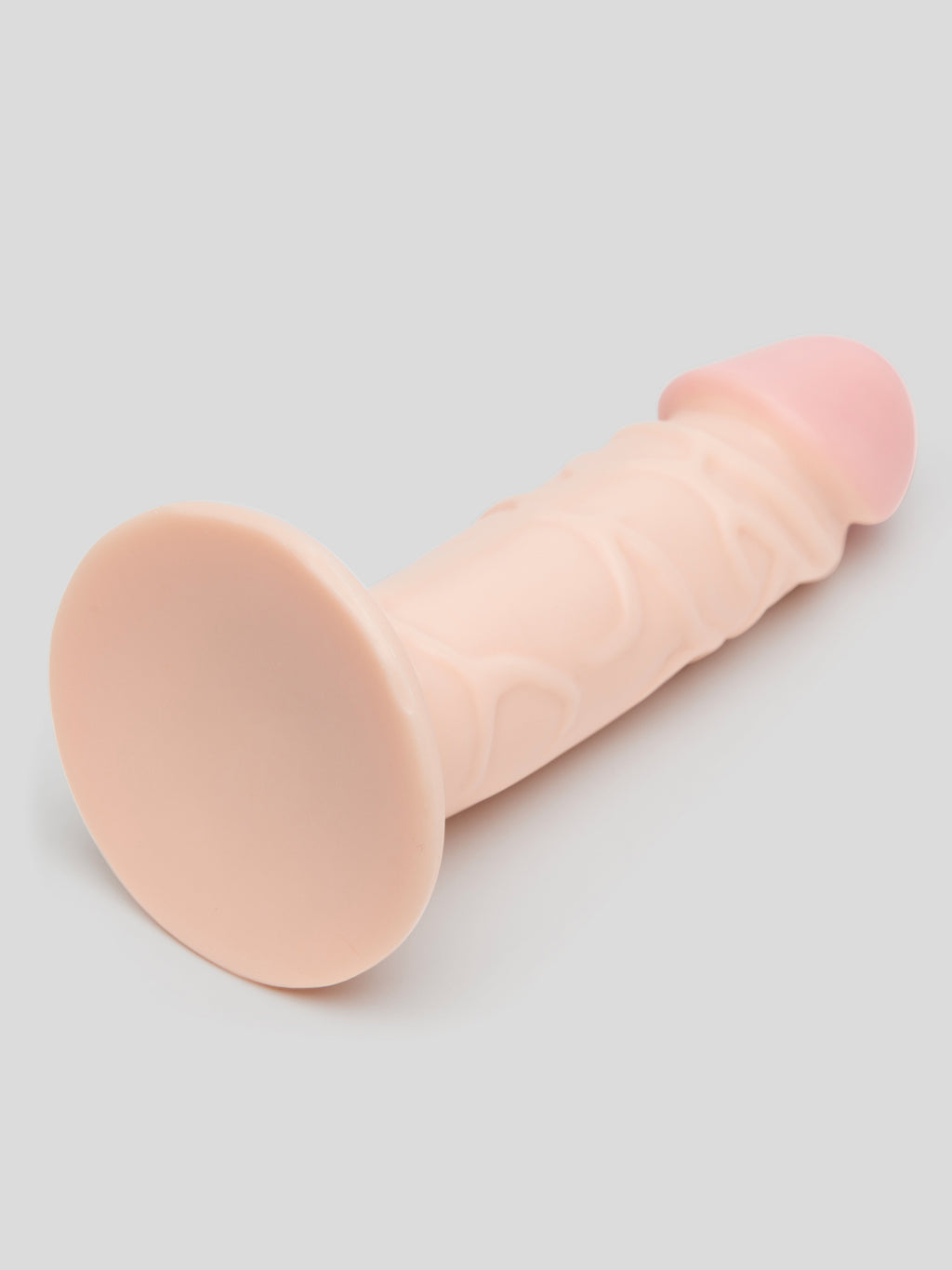 Lifelike Lover Basic Realistic Suction Cup Dildo 6 Inch, Flesh Pink | Flesh Pink