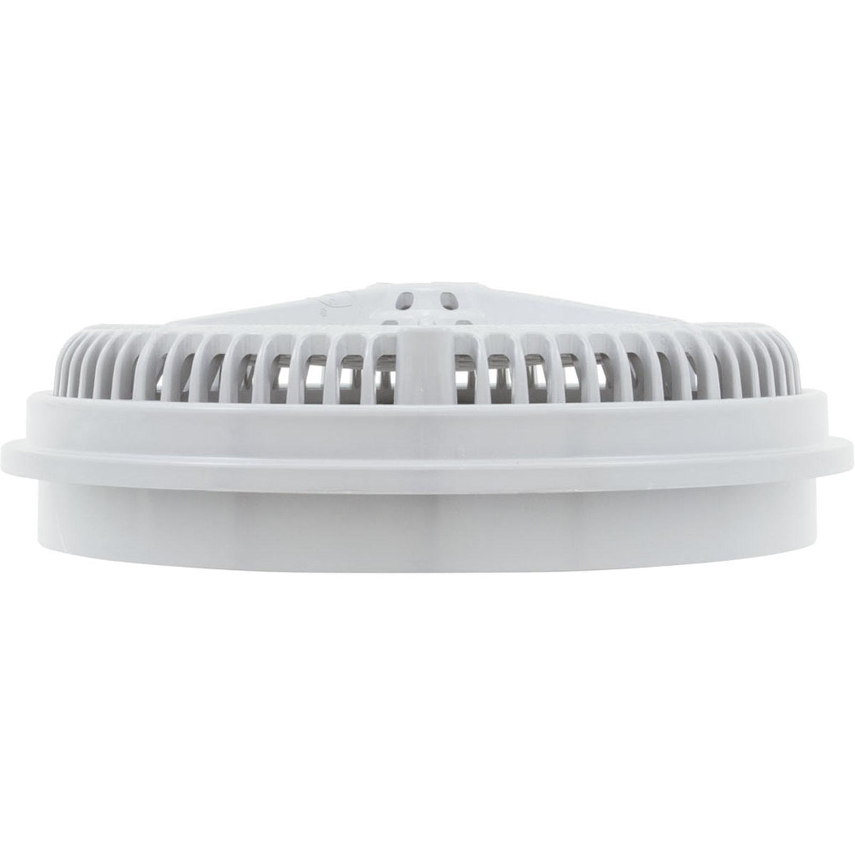 PENTAIR POOL PRODUCTS Main Drain Grate, PentStarGuard, 8", 112gpm, Wht, qty 2, Long Ring