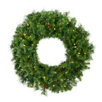 Cheyenne Pine Prelit Wreath