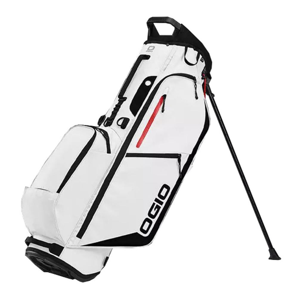 2020 Ogio Fuse 4 White Stand/Carry 4-Way Golf Bag