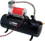 Vixen Horns Train Horn Kit for Trucks/Car/Semi. Complete Onboard System- 150psi Air Compressor, 1.5 Gallon Tank, 3 Trumpets. Super Loud dB. Fits Vehicles like Pickup/Jeep/RV/SUV 12v VXO8530/3118B