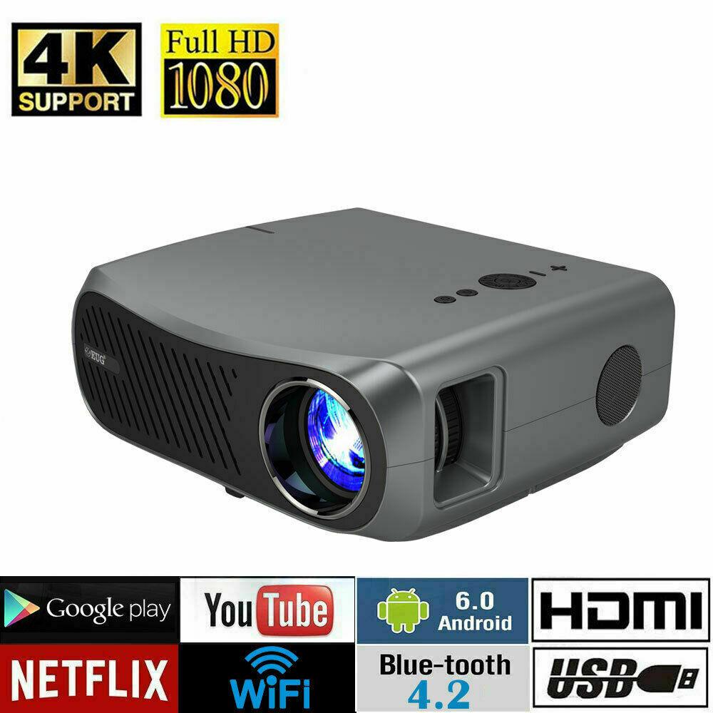 8500lms projector 5g wifi home theater 200'' proyector office hdmi usb zoom tv