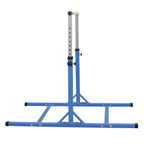Ainfox Adjustable Gymnastics Horizontal Bars Fitness Gymnastics Training Kip Bar- Height Adjustable for Home閿涘╫t Include Gym Mat閿涘湐lue閿