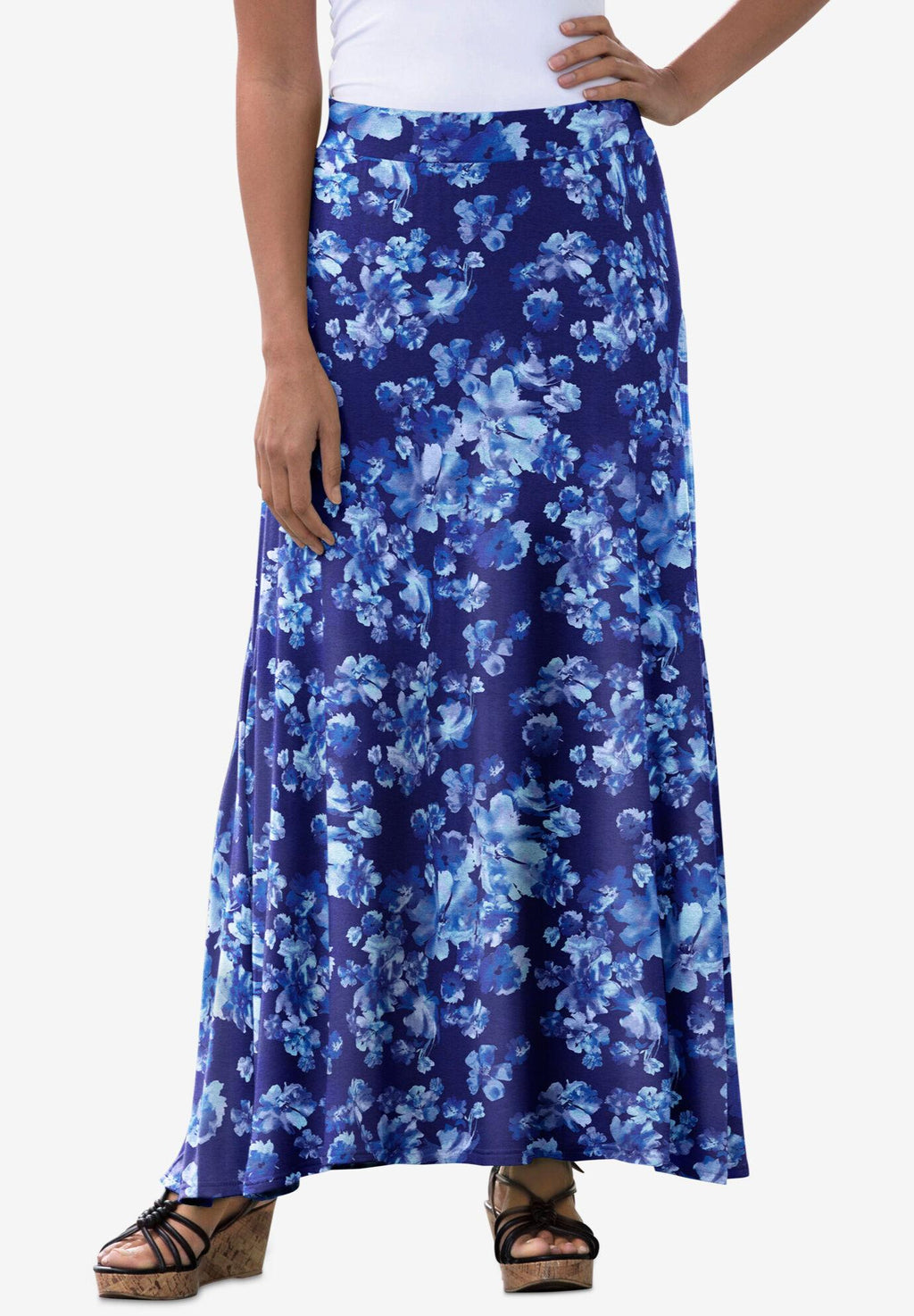 everyday knit maxi skirt