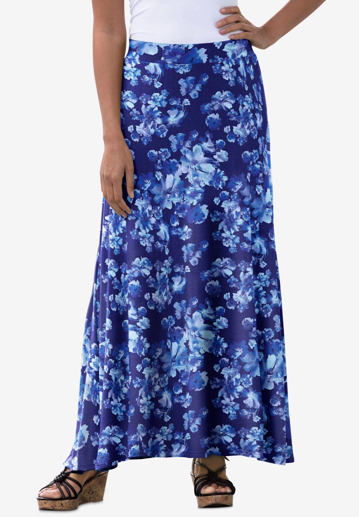 everyday knit maxi skirt