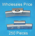 Wholesales Prices 250 Pcs ZN CLIP-ON WHEEL WEIGHT  1.25 1-1/4 AWZ1.25