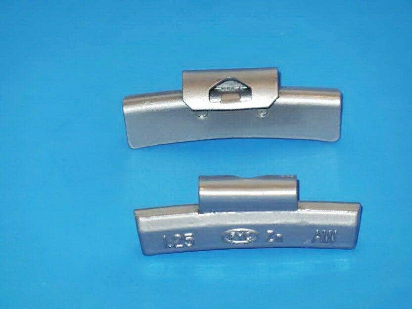 Wholesales Prices 250 Pcs ZN CLIP-ON WHEEL WEIGHT  1.25 1-1/4 AWZ1.25