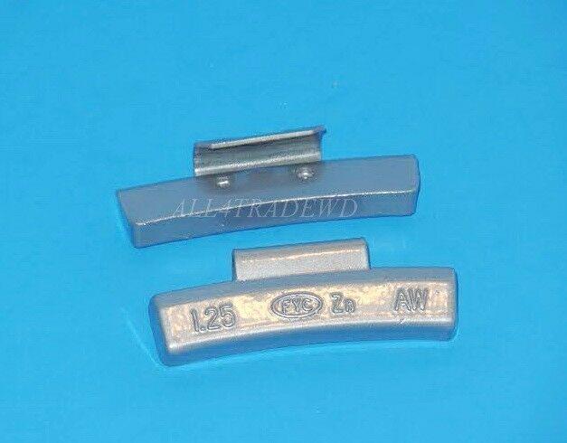 Wholesales Prices 250 Pcs ZN CLIP-ON WHEEL WEIGHT  1.25 1-1/4 AWZ1.25