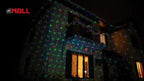 LedMall Moving Firefly Garden Laser Multi-color LED Projector Lights Holiday Lighting, 300"