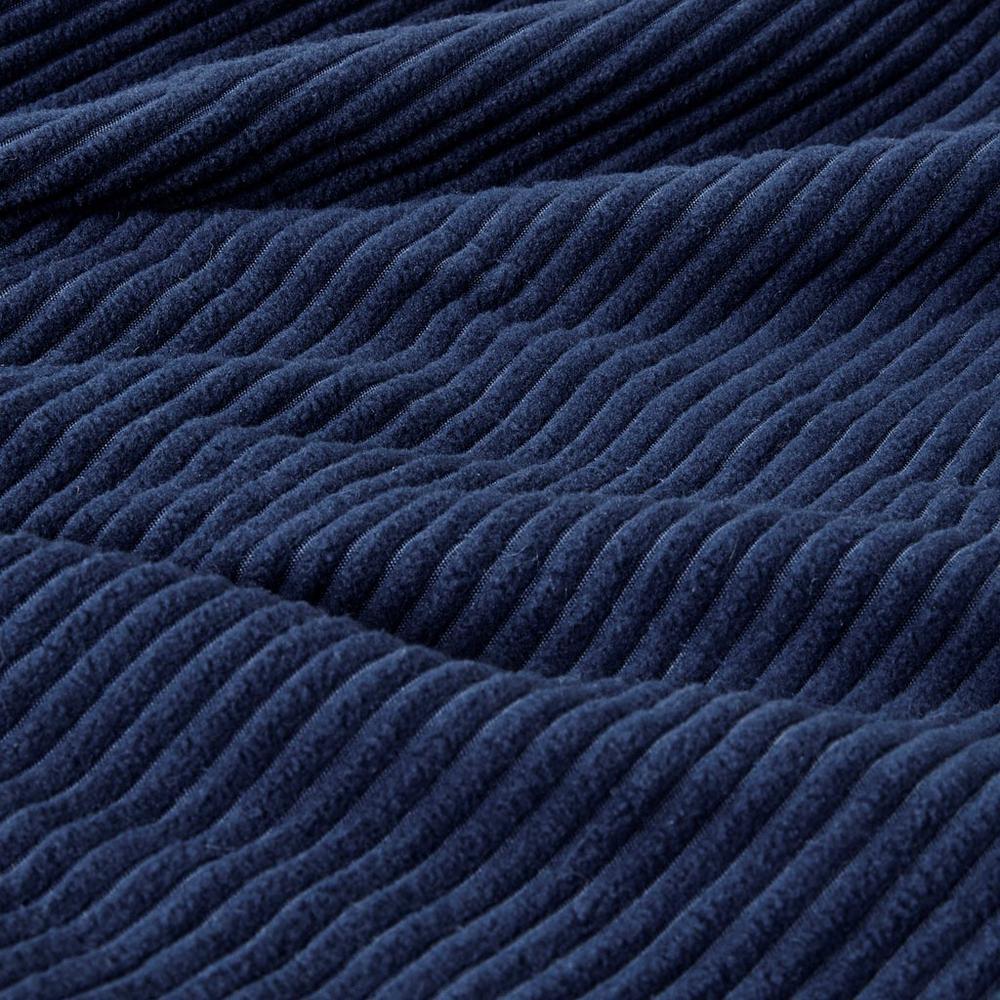 Beautyrest Polyester Solid Textured Fleece Heated Blanket BR54-3261