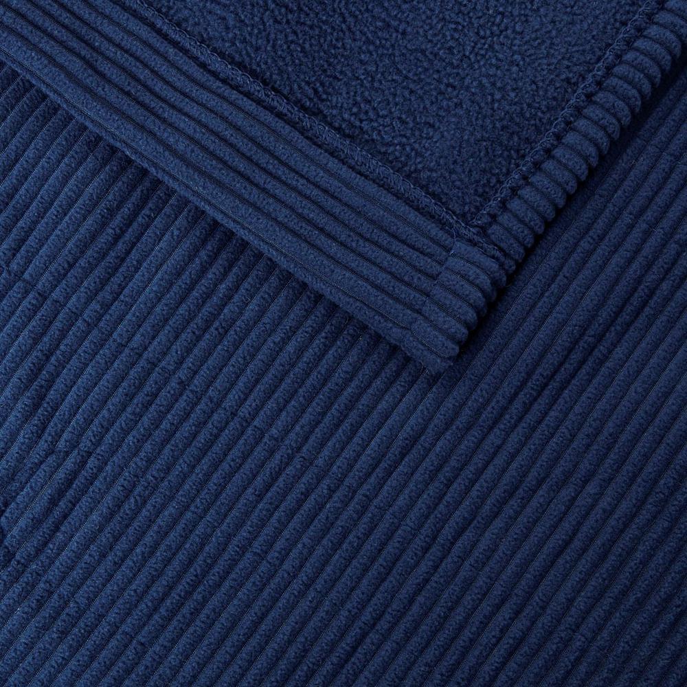 Beautyrest Polyester Solid Textured Fleece Heated Blanket BR54-3261