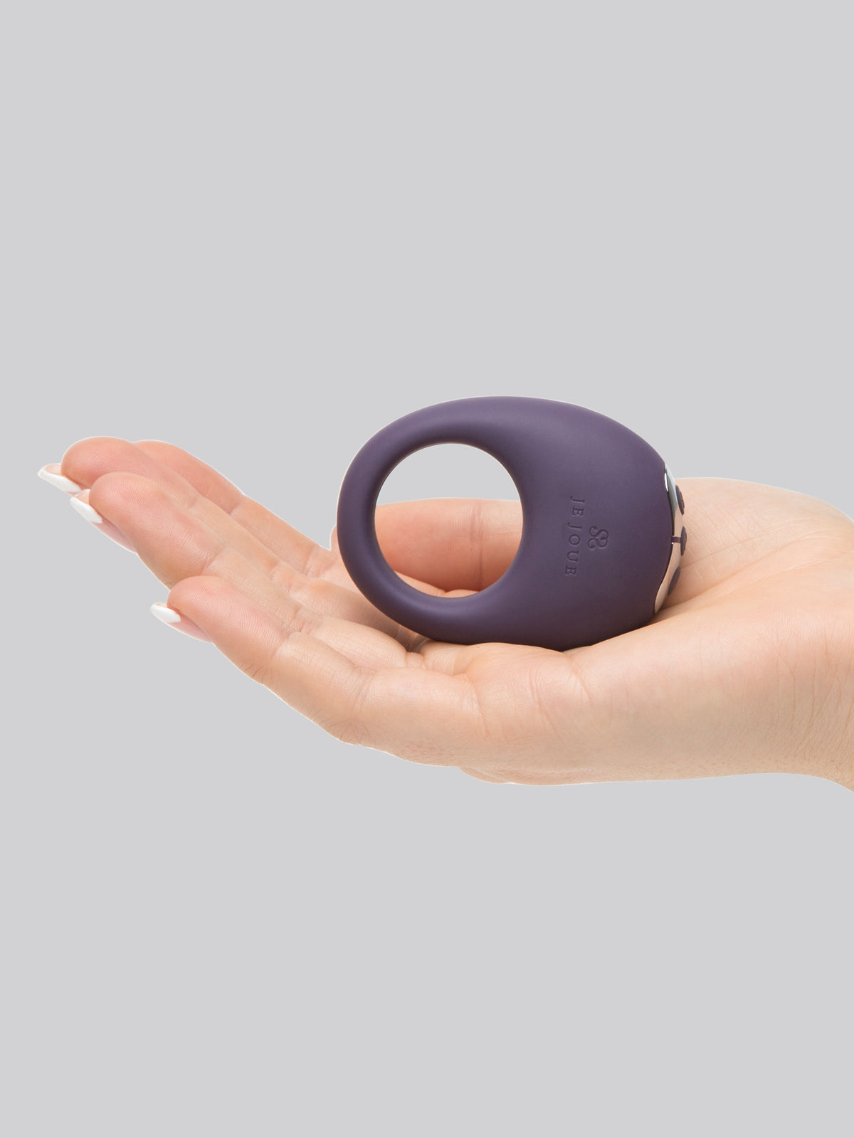 Je Joue Mio Luxury Rechargeable Vibrating Cock Ring, Purple