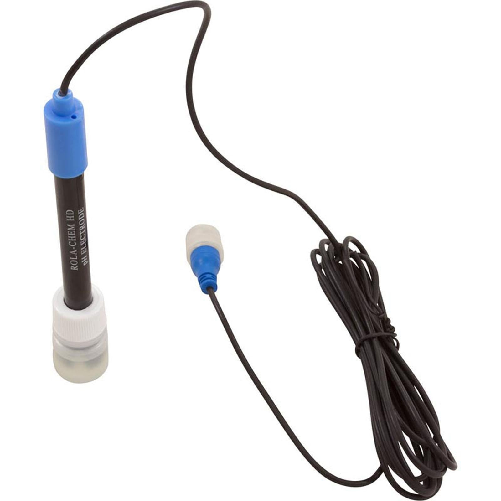 Rola-Chem PH Probe, Rola-Chem Digital/Analog Cntrl Sys, Heavy Duty, 8ft