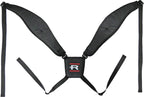 Rife Golf Black Red Gray Stand Bag Light Weight Dobby Nylon with 9 inch, 7-Way Friendly Separator Top, Front Position Putter Compartment