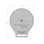Speedway Alignment Turn Plates, 0-20 Degrees