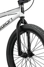 Mongoose Legion L20 Freestyle Youth BMX Bike Line for Beginner-Level to Advanced Riders, Steel Frame, 20-Inch Wheels, White
