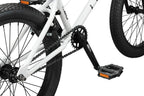 Mongoose Legion L20 Freestyle Youth BMX Bike Line for Beginner-Level to Advanced Riders, Steel Frame, 20-Inch Wheels, White
