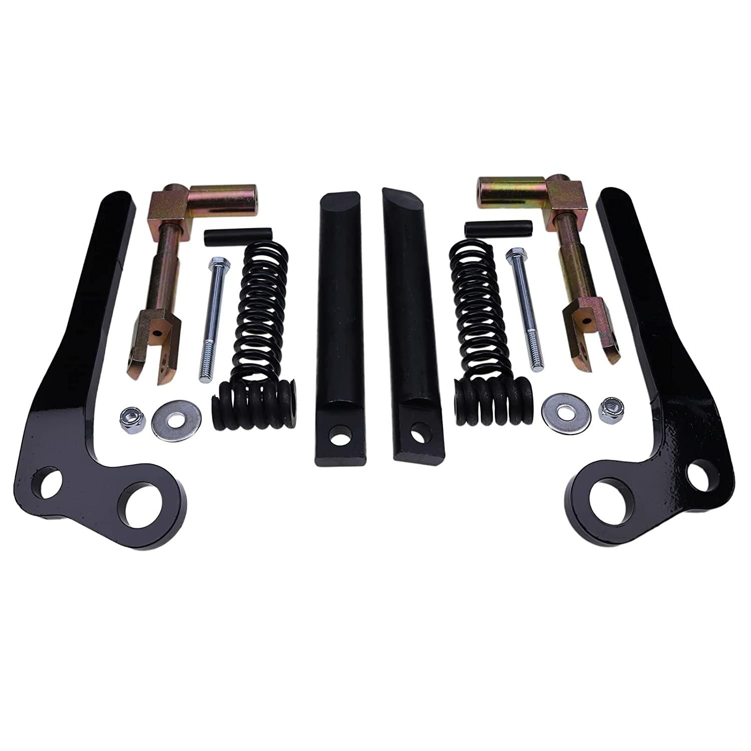 ztuoauma bobcat fast tach lh &amp; rh lever kit 6724775 6724776 for bobcat skid steer 751 753 763 773 7753 863 873 s100 s130 s150 s160 s175 s185 s220 s250 s300 s330 a220 a300 t110 t140 t180 t190 t200 t250