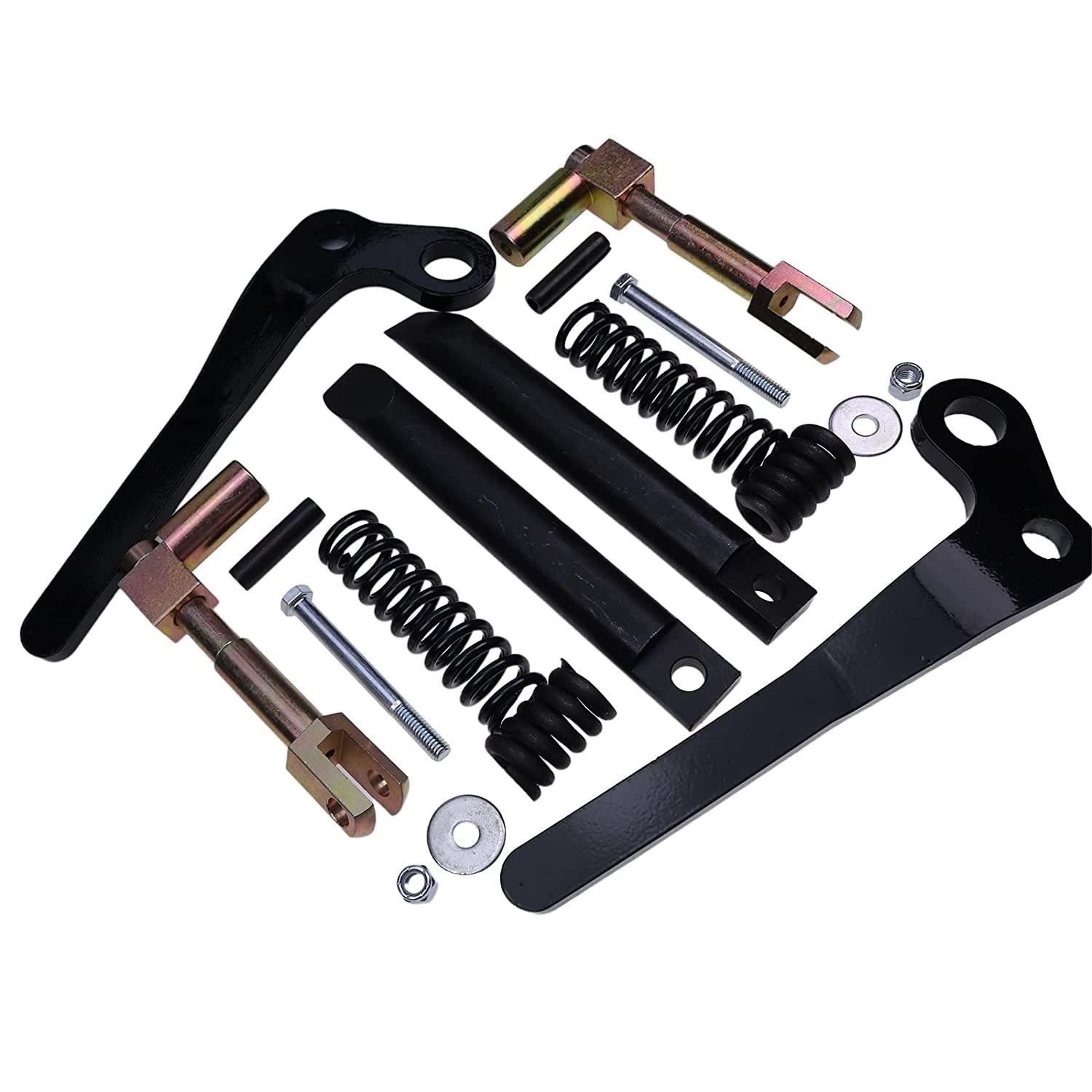 ztuoauma bobcat fast tach lh &amp; rh lever kit 6724775 6724776 for bobcat skid steer 751 753 763 773 7753 863 873 s100 s130 s150 s160 s175 s185 s220 s250 s300 s330 a220 a300 t110 t140 t180 t190 t200 t250