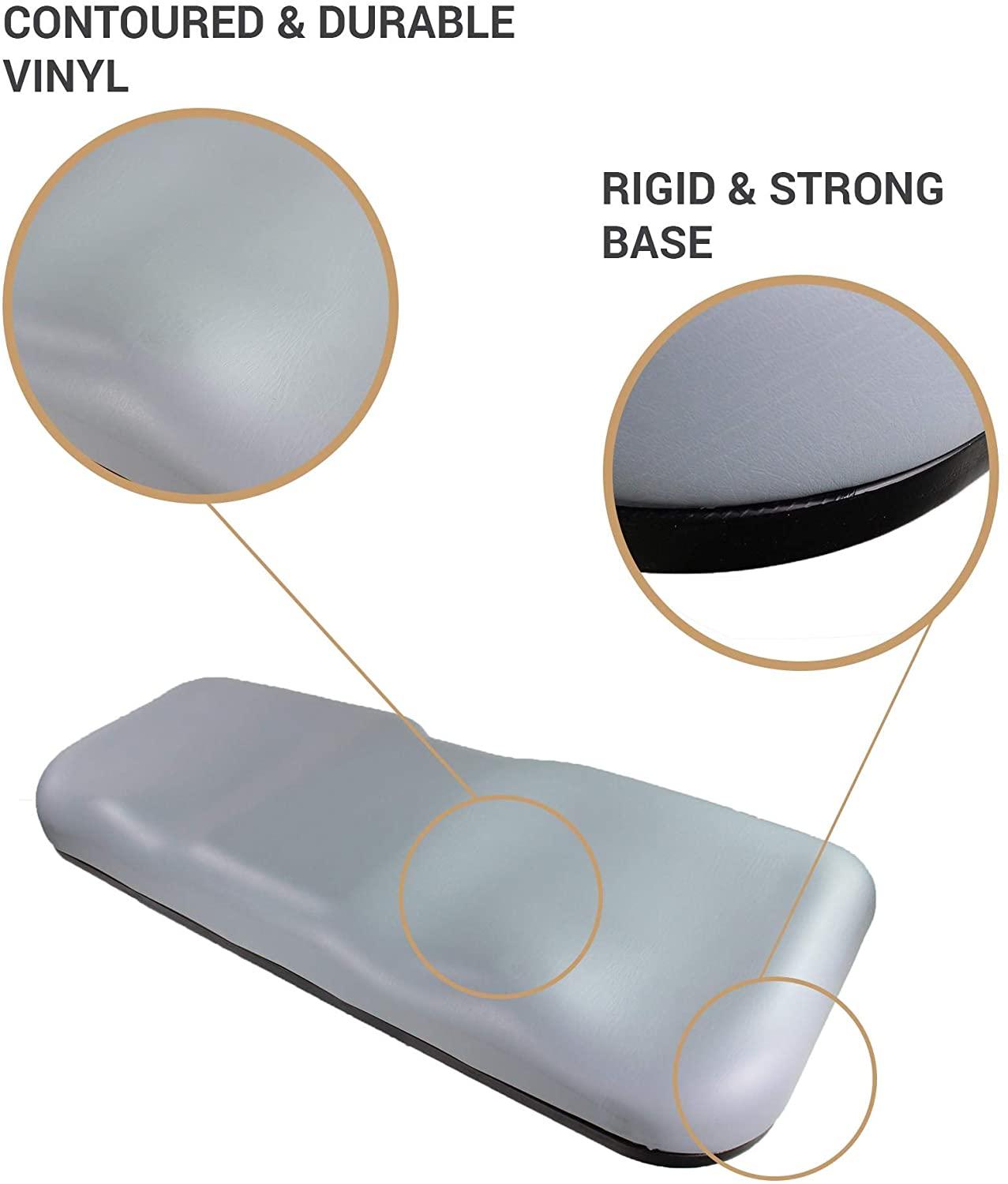 eparts, inc. e-k7611-56010 gray seat bottom cushion for kubota rtv900 g6, r6, t6, w6, w6se, w8se ++