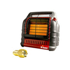 Mr. Heater Portable Big Buddy Propane Heater with Propane Tank Refill Adapter