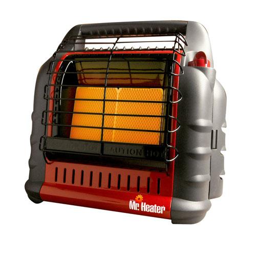 Mr. Heater Portable Big Buddy Propane Heater with Propane Tank Refill Adapter