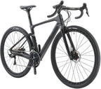 KOOTU Carbon Gravel Bike, 700C Carbon Fiber Gravel Road Bicycle Disc Brake with 40c Tires Road Bike 22 Speeds