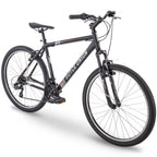 27.5" Royce Union RMT Mens 21-Speed All-Terrain Mountain Bike, 22" Aluminum Frame, Twist Shift, Matte Black