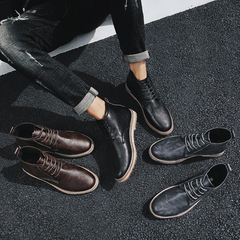 Shoes - Men Genuine Leather Boots