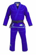 Fuji Suparaito BJJ Gi- Blue with Green Fuji-5702