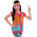 Hippie Chick Dress-Up or Halloween Costume (3pc)