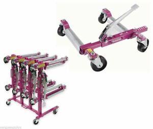 GoJak GoJack 5000 Car Dolly  SET OF 4 with StoraRack Cart