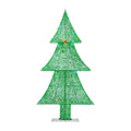 7 ft LED 2D Green Christmas Tree Holiday Yard Decoration