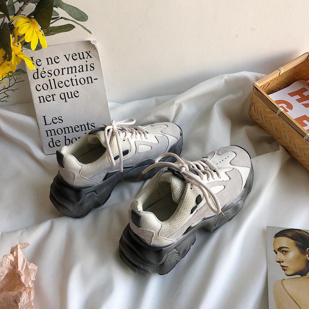 Fashion Luxury Vulcanized Women's Chunky Sneakers