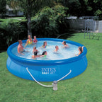 intex  12ft x 30in swimming pool &amp; intex 530 gph pool cartridge filter pump