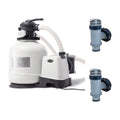 intex 3000 gph above ground pool sand filter pump w/ plunger valves parts (pair)