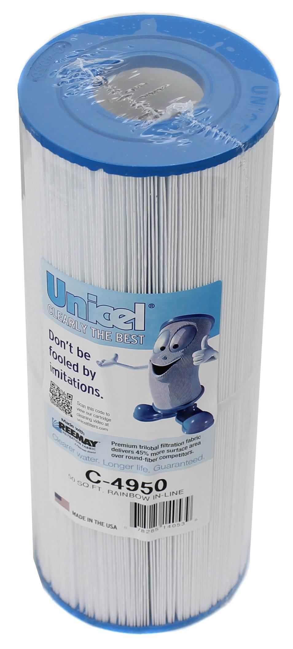 unicel c4950 pool/spa filter replace cartridge c-4950 50 sq ft (10 pack)