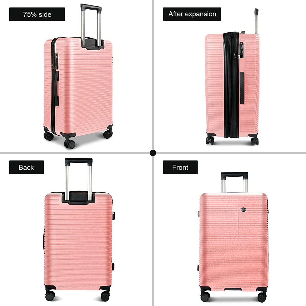 Luggage Sets Expandable 3 Piece Luggage Set(20in,24in,28in)Hardside Suitcase with TSA Lock Spinner
