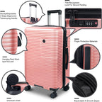 Luggage Sets Expandable 3 Piece Luggage Set(20in,24in,28in)Hardside Suitcase with TSA Lock Spinner