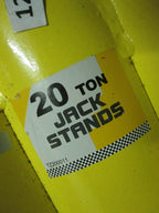 20 Ton Screw Style Jack Stand - Tall Model 20T 1 Jack Stand Equipment  10803